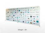 Media Banner Wall – Waveline (Complete Kit)