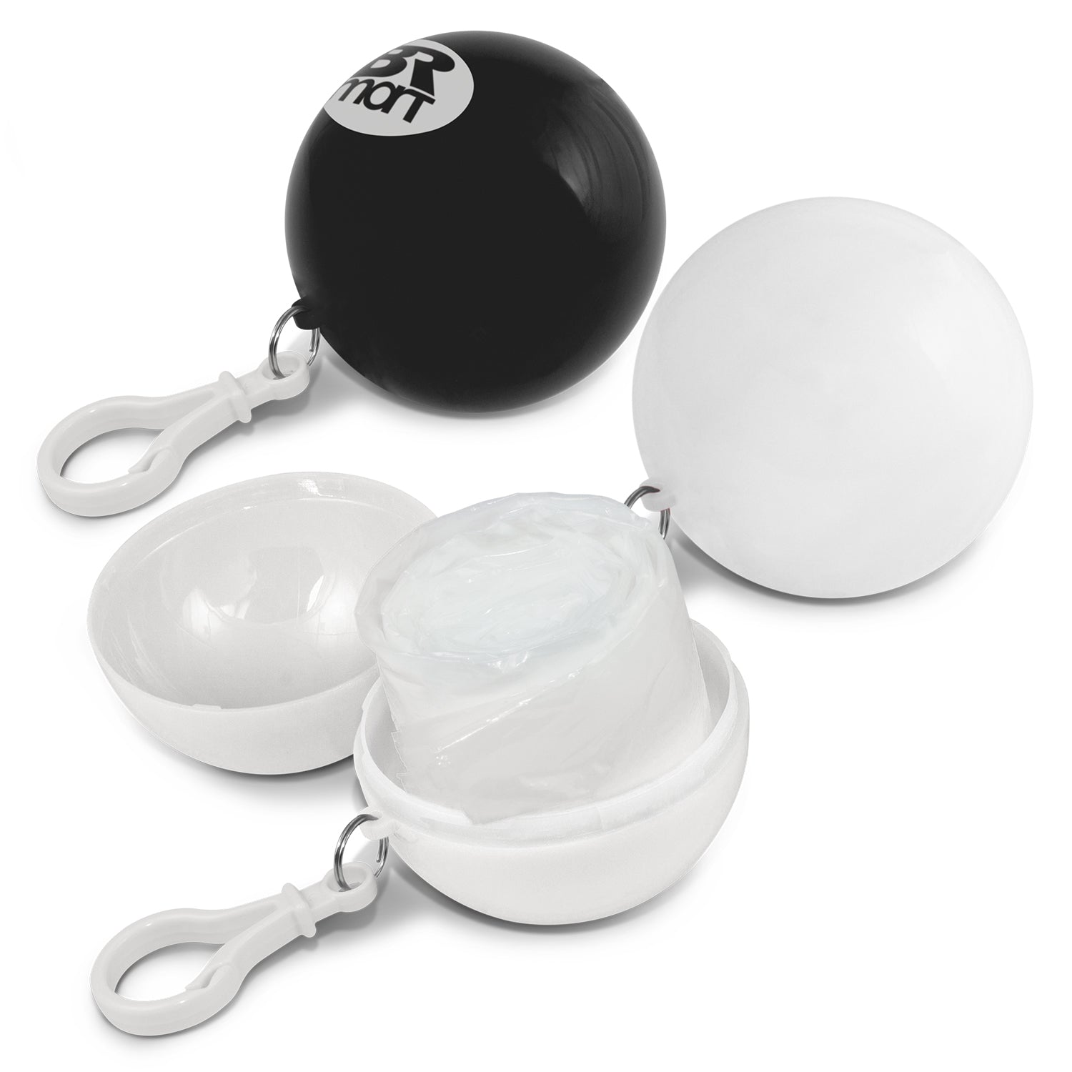 Rain Coat Keyring Ball