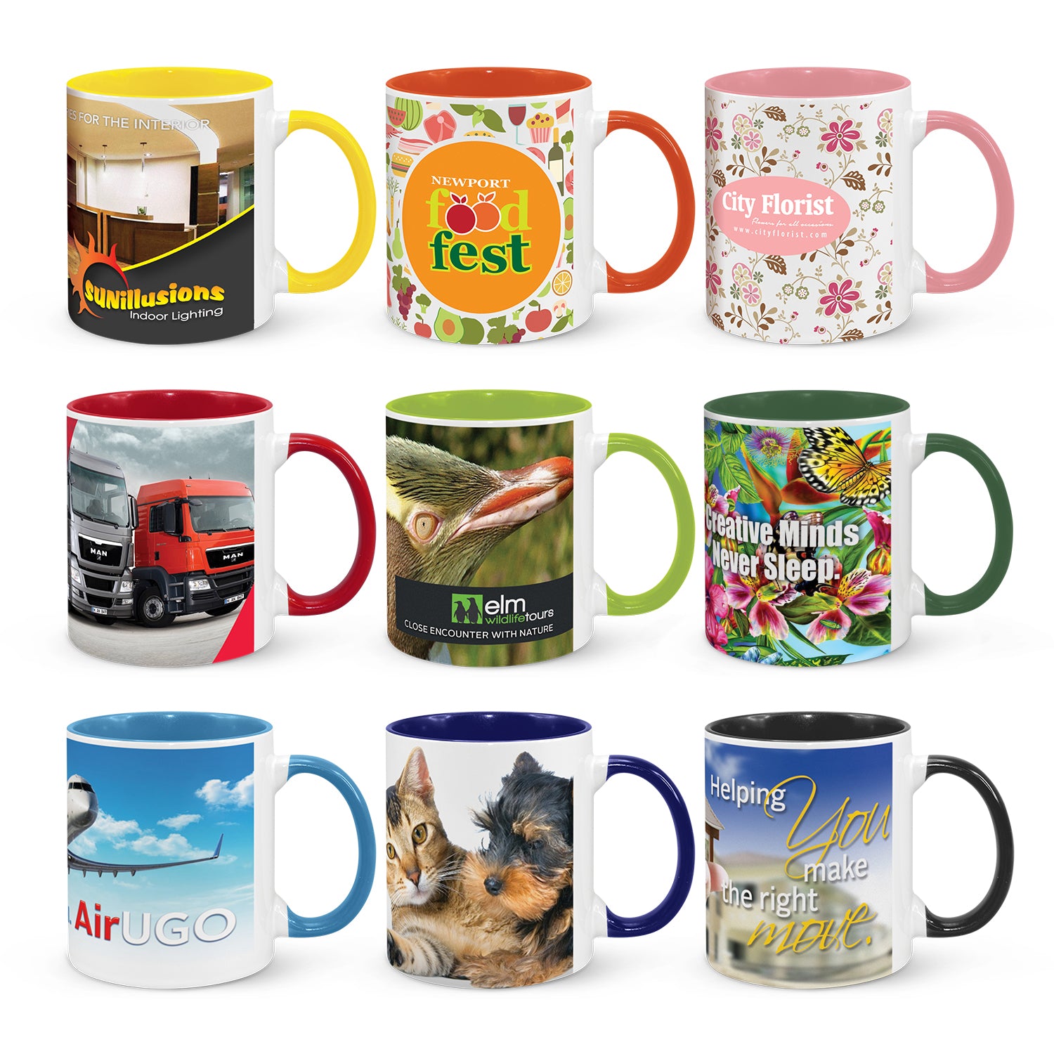 Madrid Coffee Mug 330ml - Two Tone