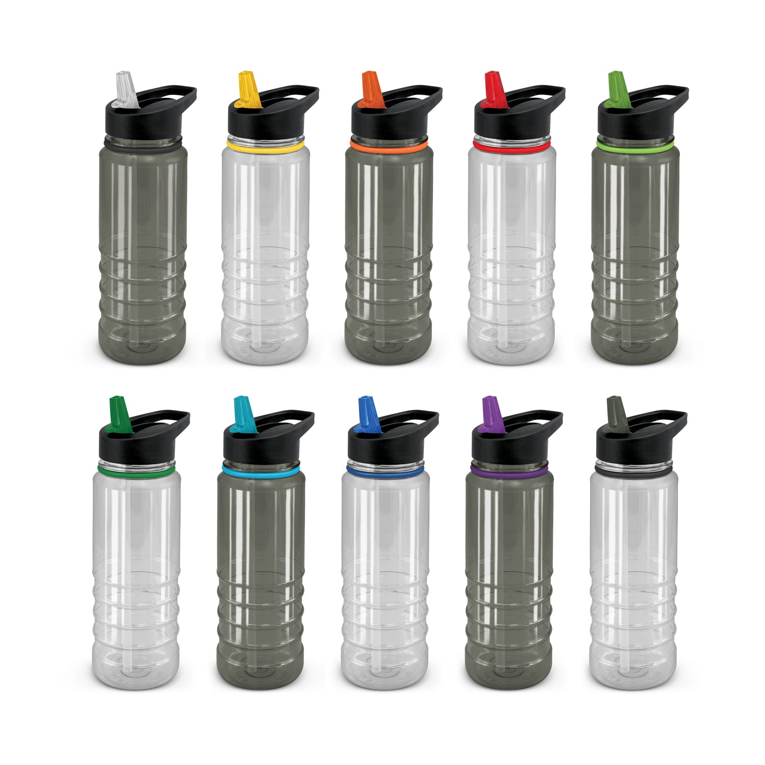 Triton Elite Bottle 750ml - Clear & Black