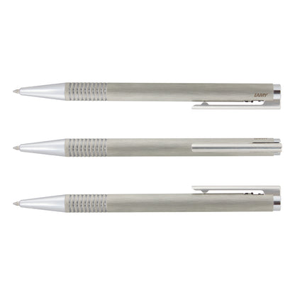 LAMY Logo Pen - Brushed Steel