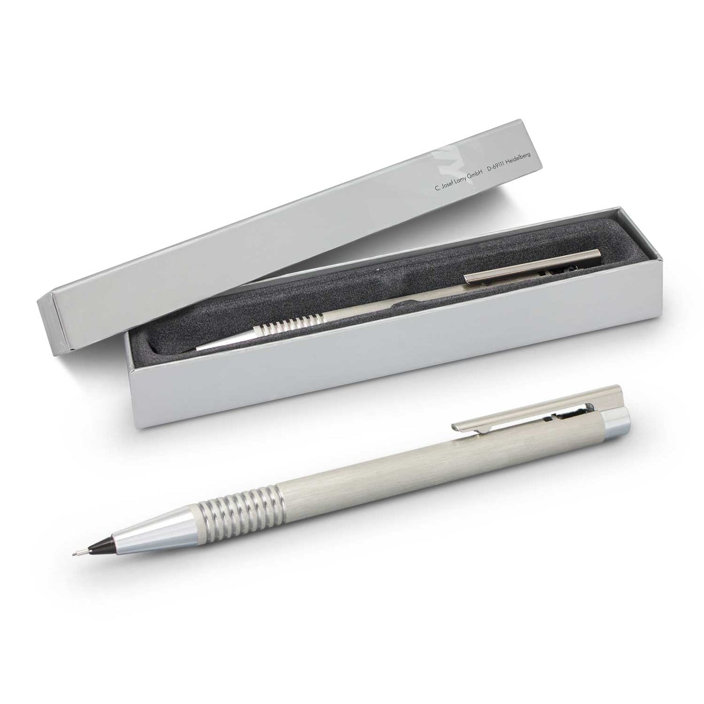 LAMY Logo Pencil - Brushed Steel