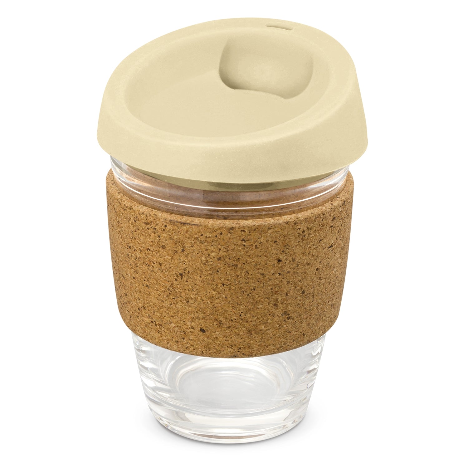 Metro Glass Cup 340ml - Cork Band
