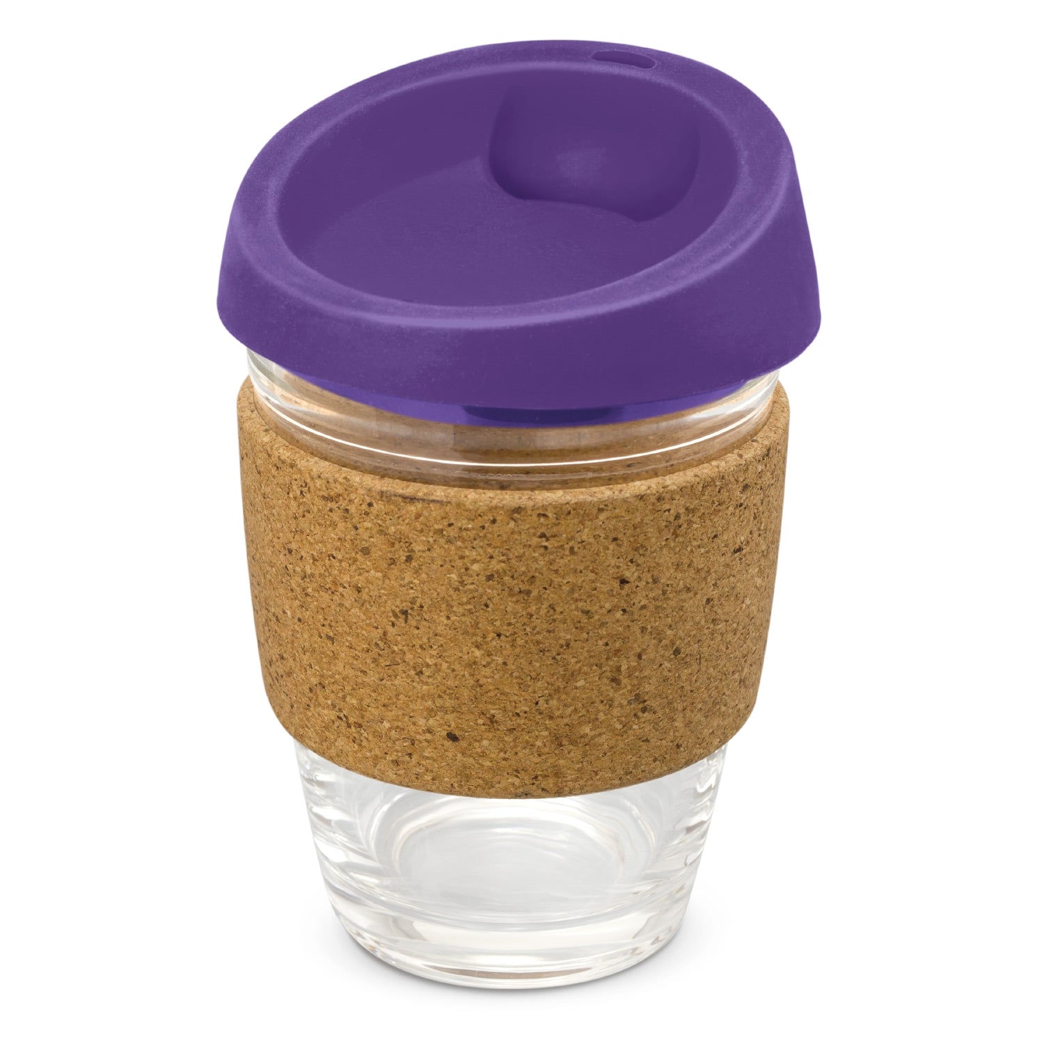 Metro Glass Cup 340ml - Cork Band