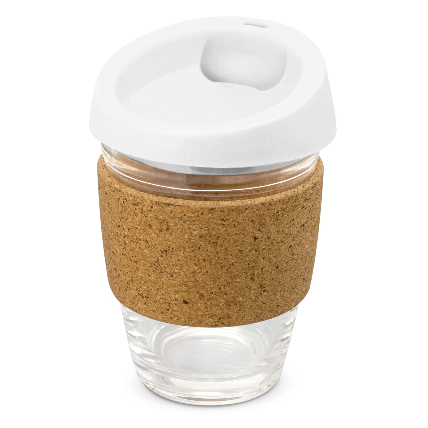 Metro Glass Cup 340ml - Cork Band