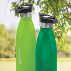 Mirage Powder Coated Vacuum Bottle 500ml - Push Button Lid