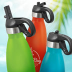 Mirage Powder Coated Vacuum Bottle 500ml - Flip Lid