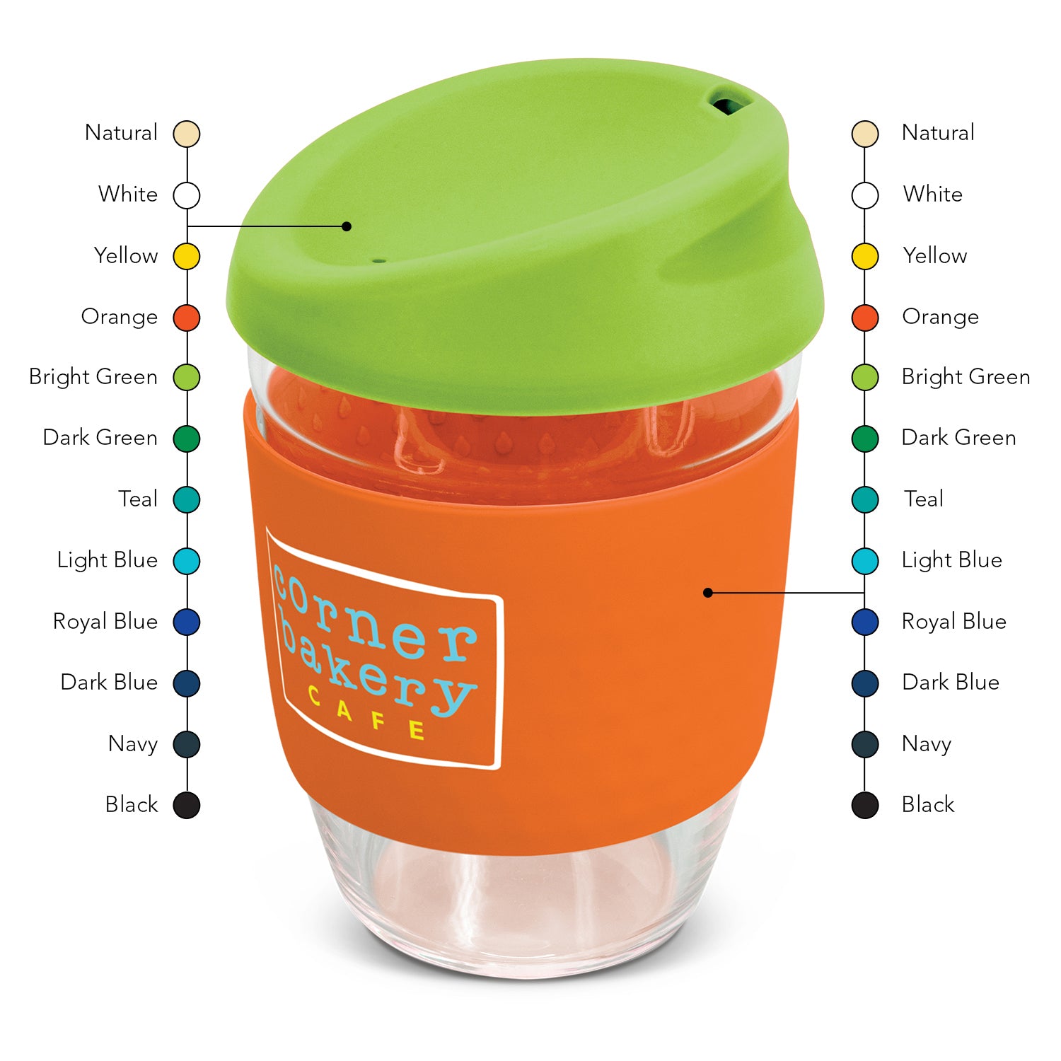 Nova Cup 350ml - Borosilicate