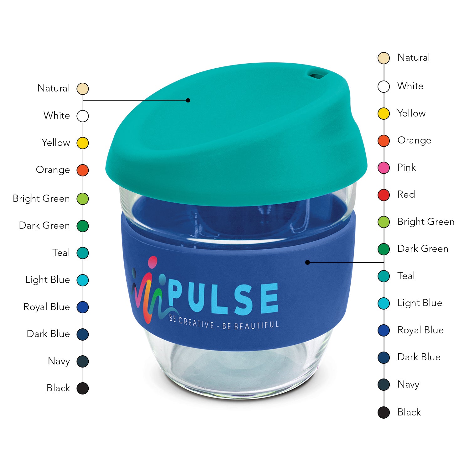 Nova Cup 250ml - Borosilicate