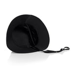 Nylon Wide Brim Bucket Hat