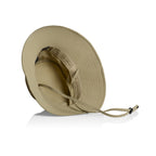 Nylon Wide Brim Bucket Hat