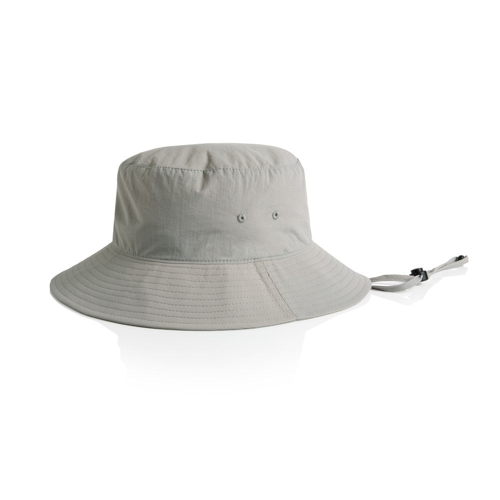 Nylon Wide Brim Bucket Hat