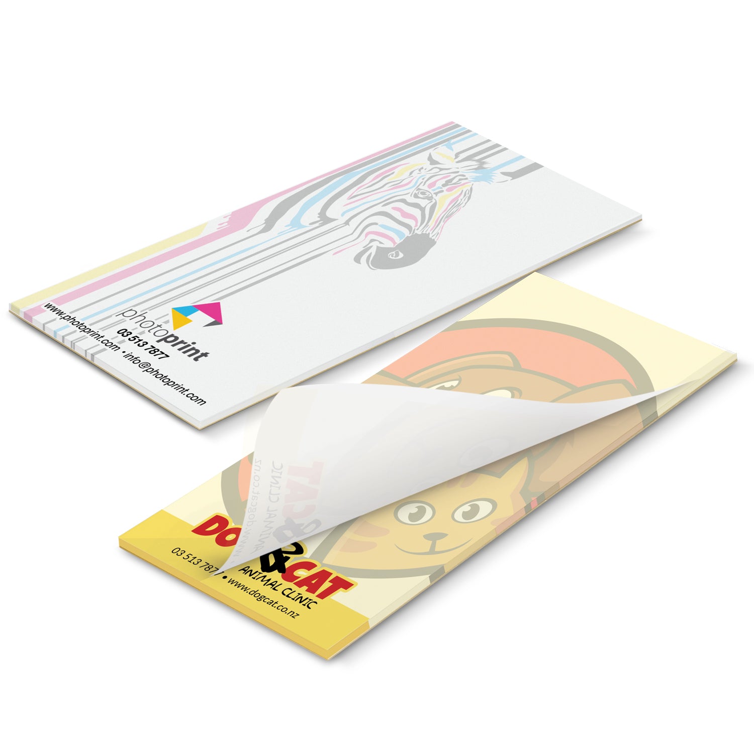Note Pad 90mm x 160mm - Full Colour