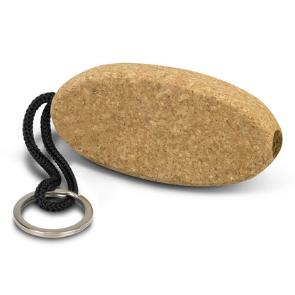 Cork Floating Key Ring -  Sphere or Oval