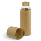 Eden Glass Bottle 600ml - Bamboo Lid