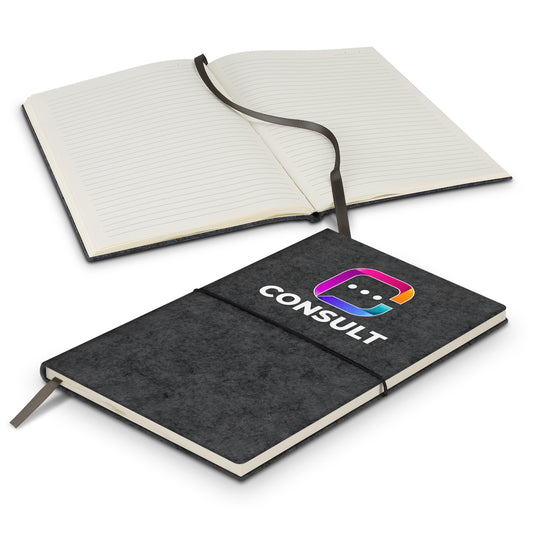 RPET Felt Soft Cover A5 Notebook