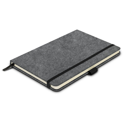 RPET Felt Hard Cover A5 Notebook