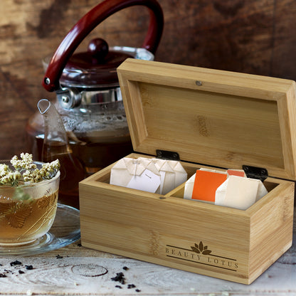 NATURA Bamboo Tea Box