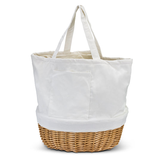 Keepsake Wicker Tote Bag