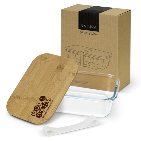 NATURA Iris Glass Lunch Box 900ml