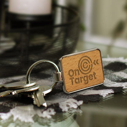 Santo Key Ring - Circle, Square, Rectangle