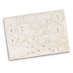 BRANDCRAFT Tractor Wooden Model