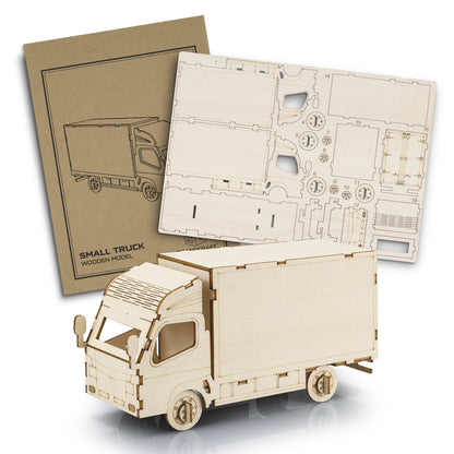 BRANDCRAFT Small Truck Wooden Model