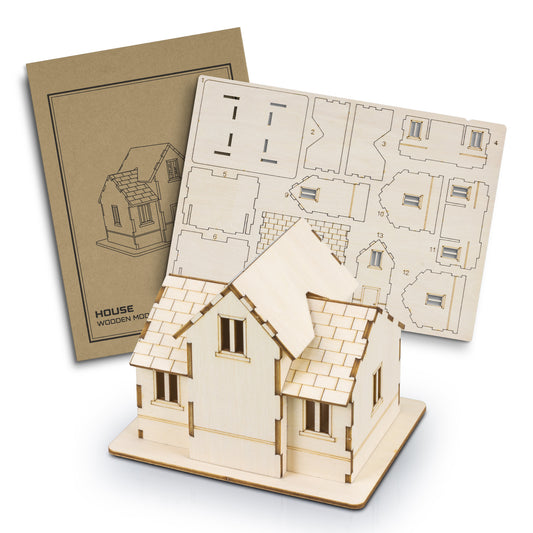 BRANDCRAFT House Wooden Model