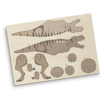 BRANDCRAFT Tyrannosaurus Rex Wooden Model