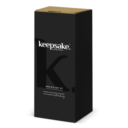 Keepsake Wine Box Gift Set