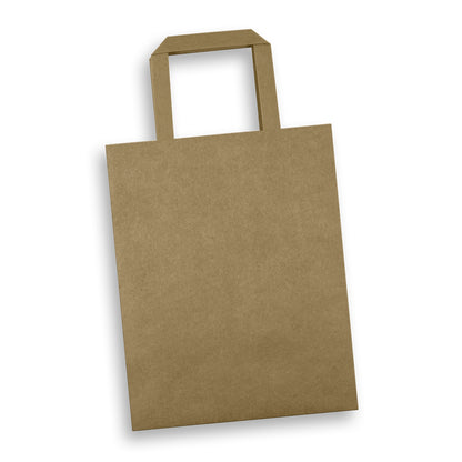 Flat Handle Paper Bag Portrait