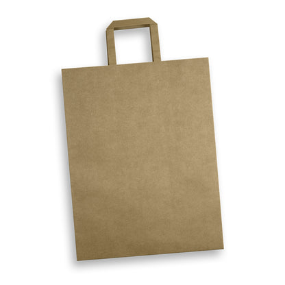 Flat Handle Paper Bag Portrait