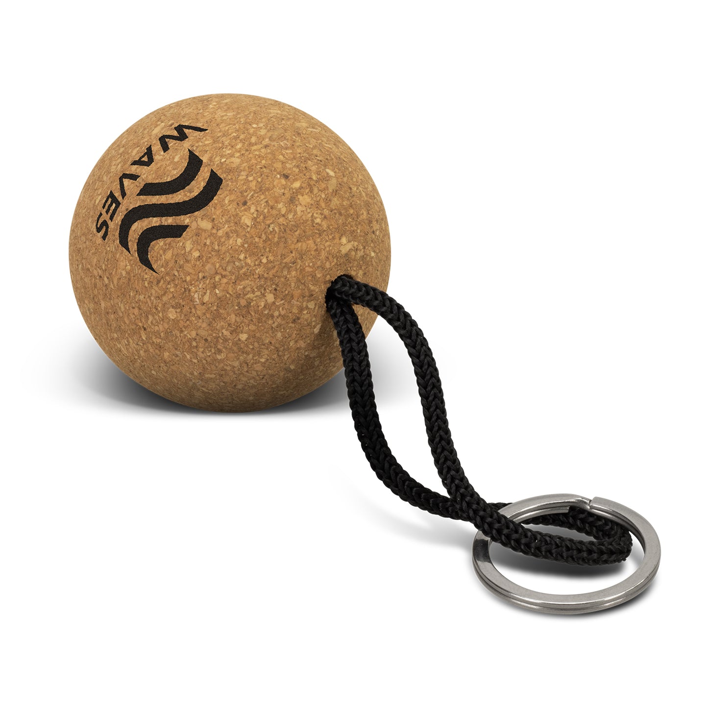 Cork Floating Key Ring -  Sphere or Oval