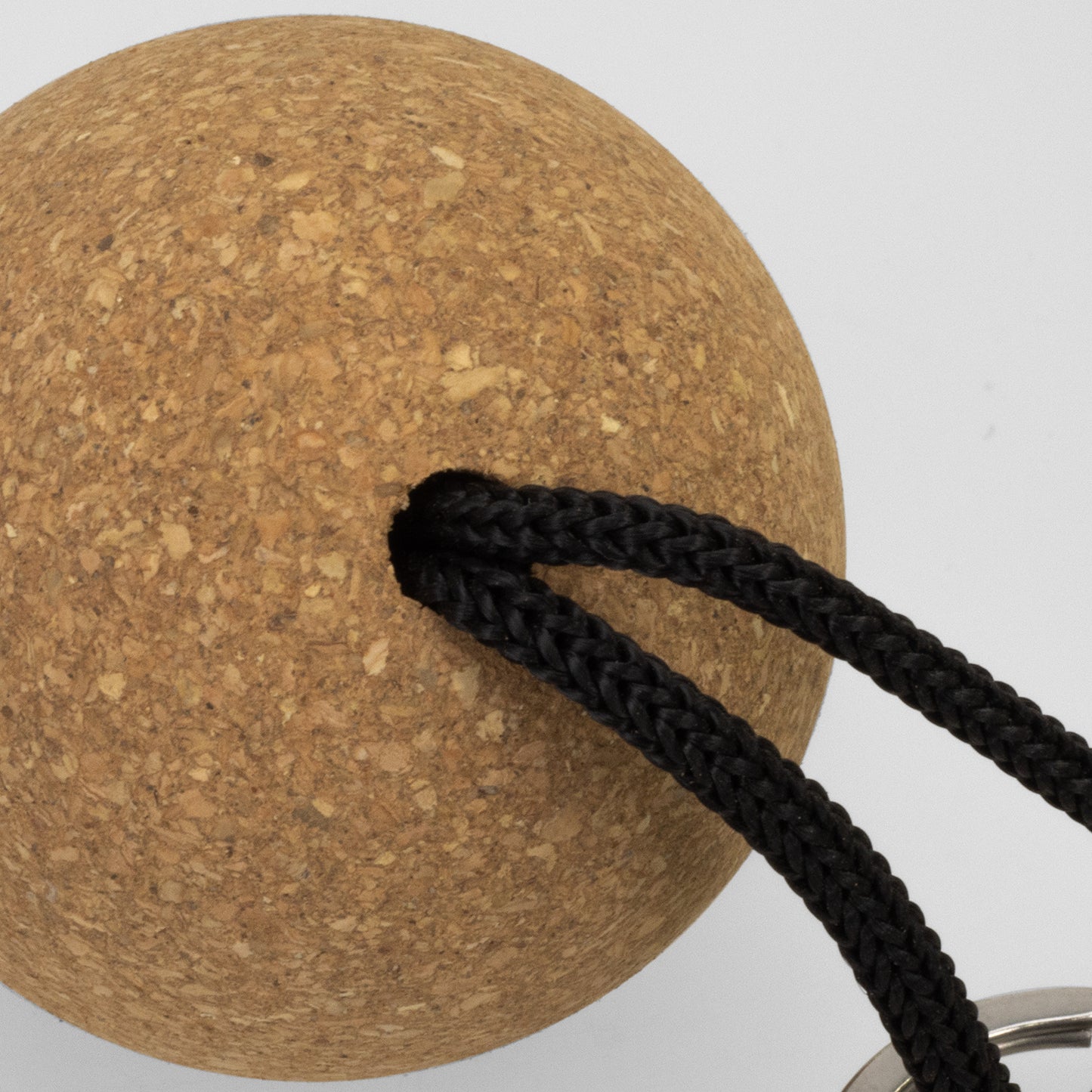 Cork Floating Key Ring -  Sphere or Oval