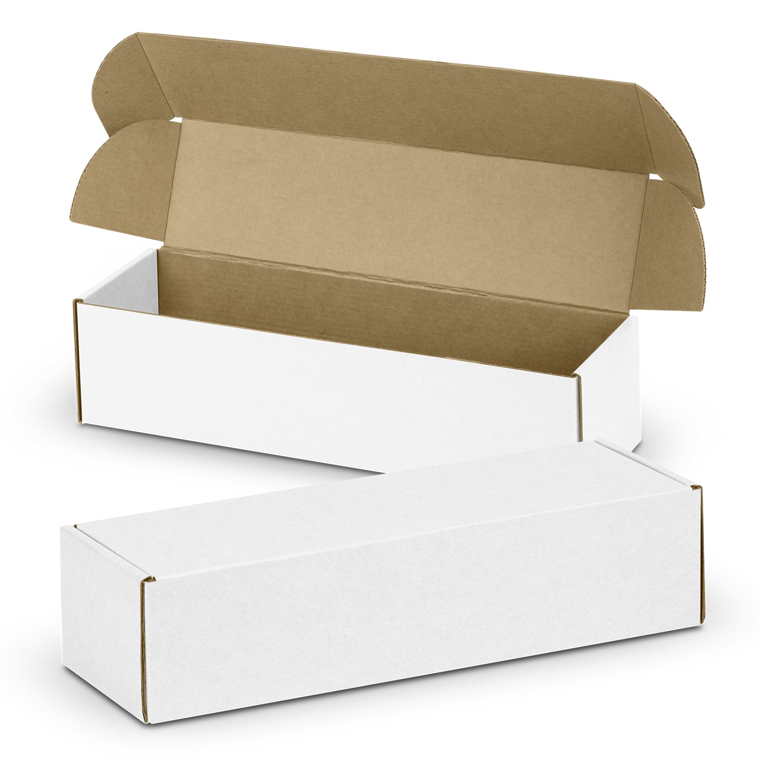 Die Cut Box with Locking Lid - Long Rectangle