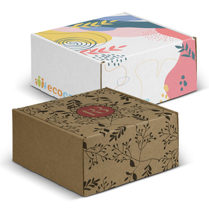 Die Cut Box with Locking Lid - Square