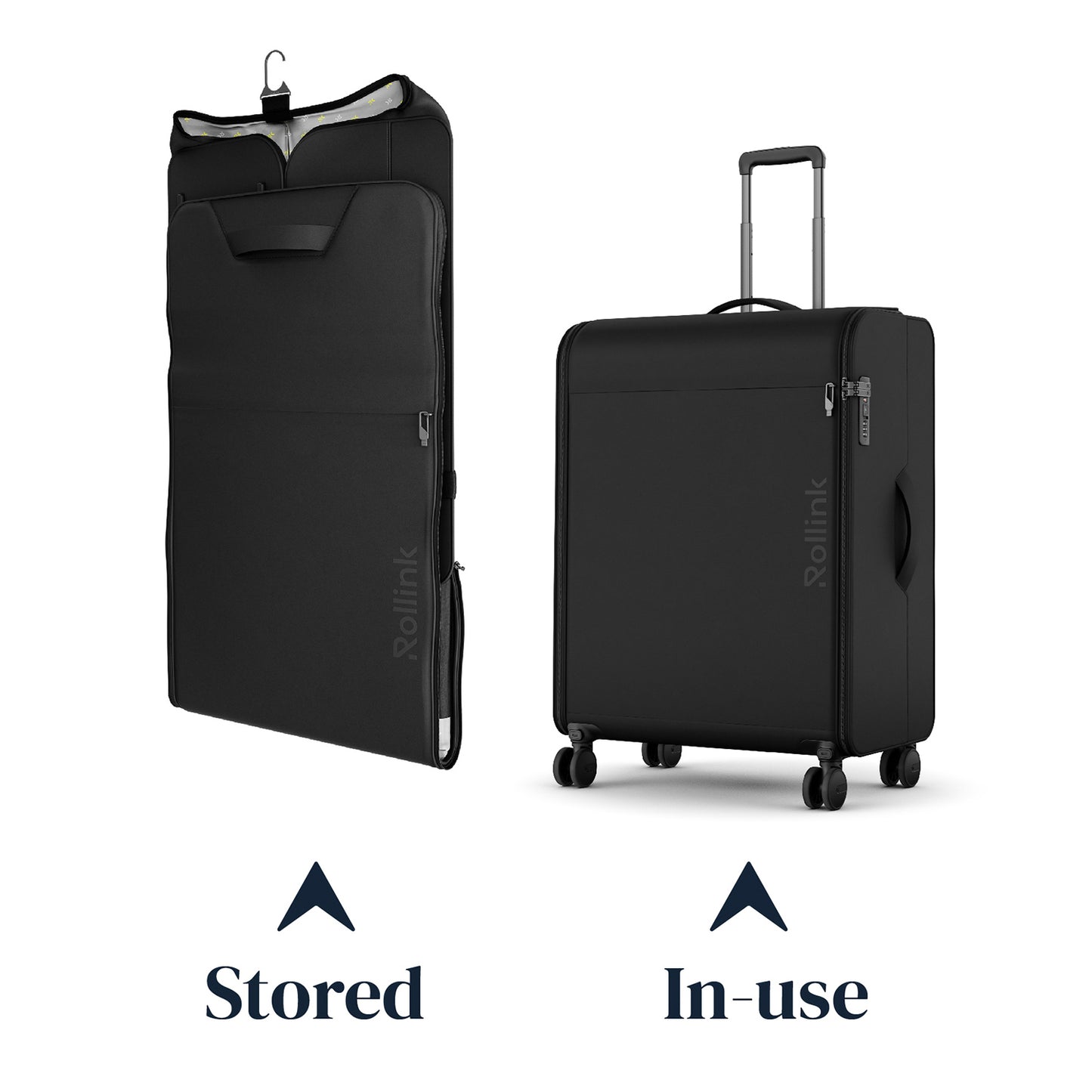 Rollink Futo Large Suitcase - 40L, 85L & 110L