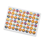 Sticker Sheet 26mm Circle - Matte