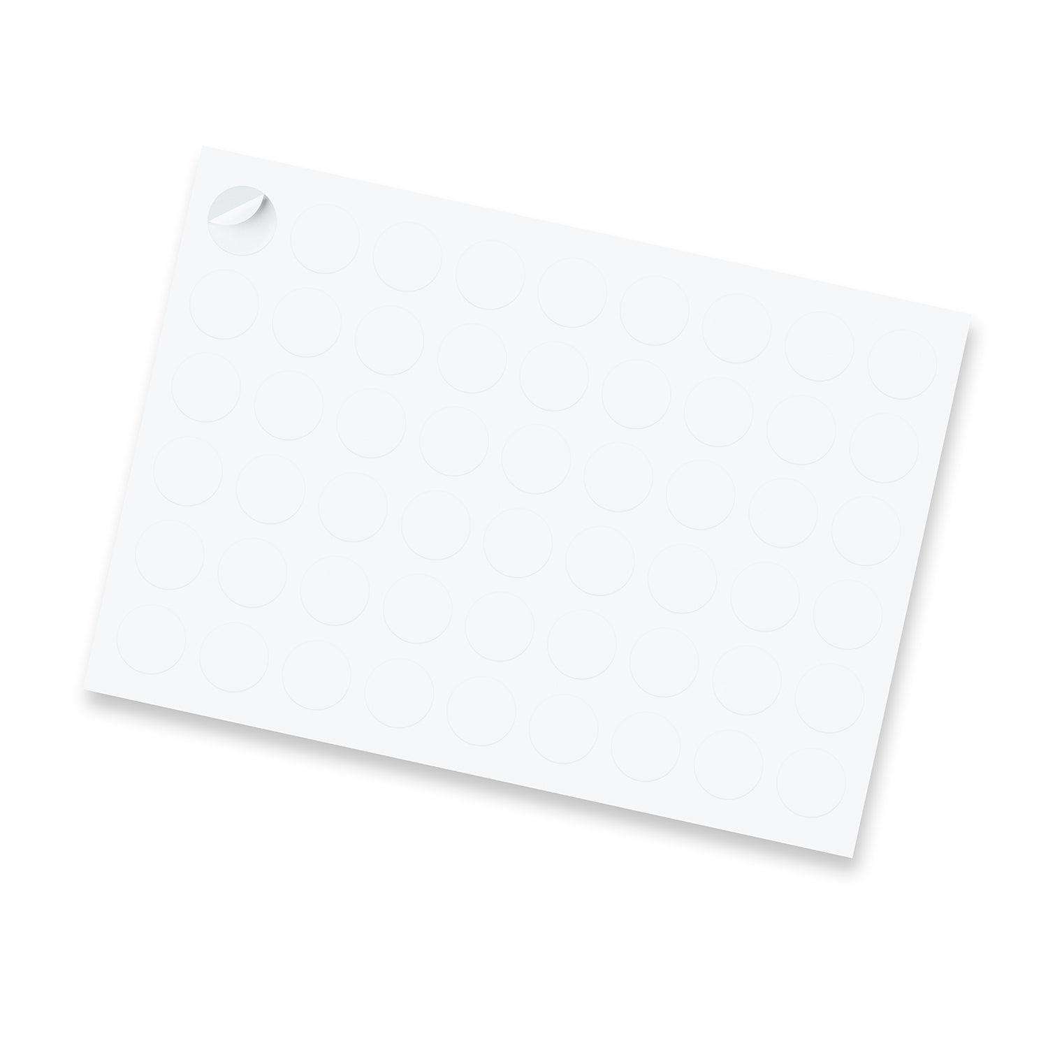 Sticker Sheet 26mm Circle - Matte