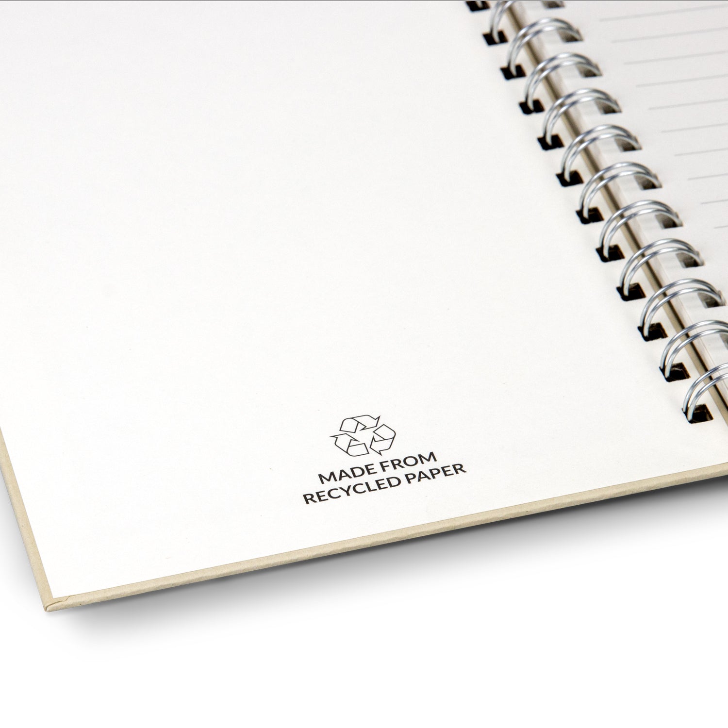 Terra Recycled Paper Spiral Notebook