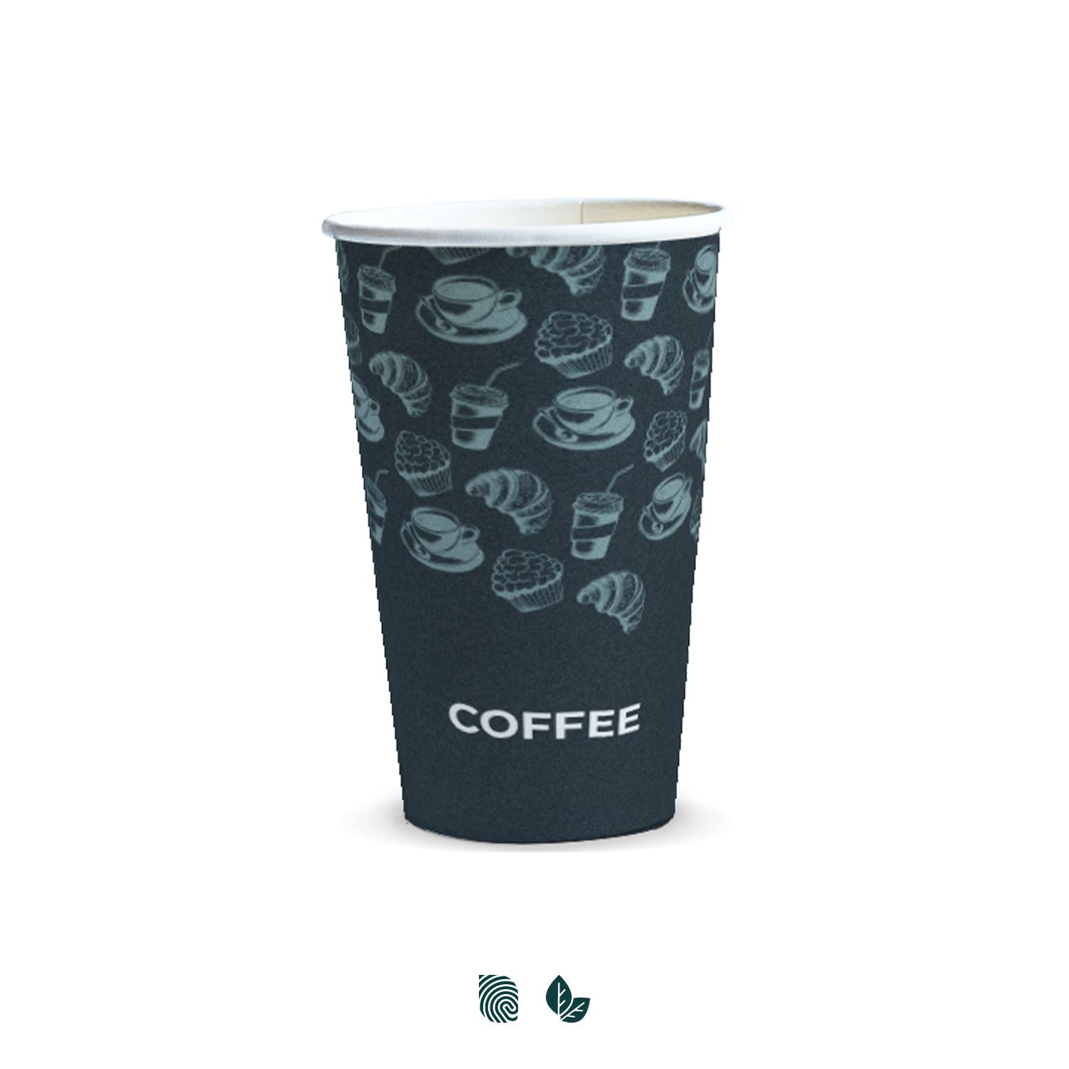 Compostable Paper Cup - 350ml