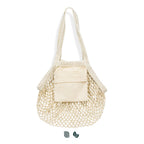Cotton Mesh Foldaway Small Tote Bag 3L