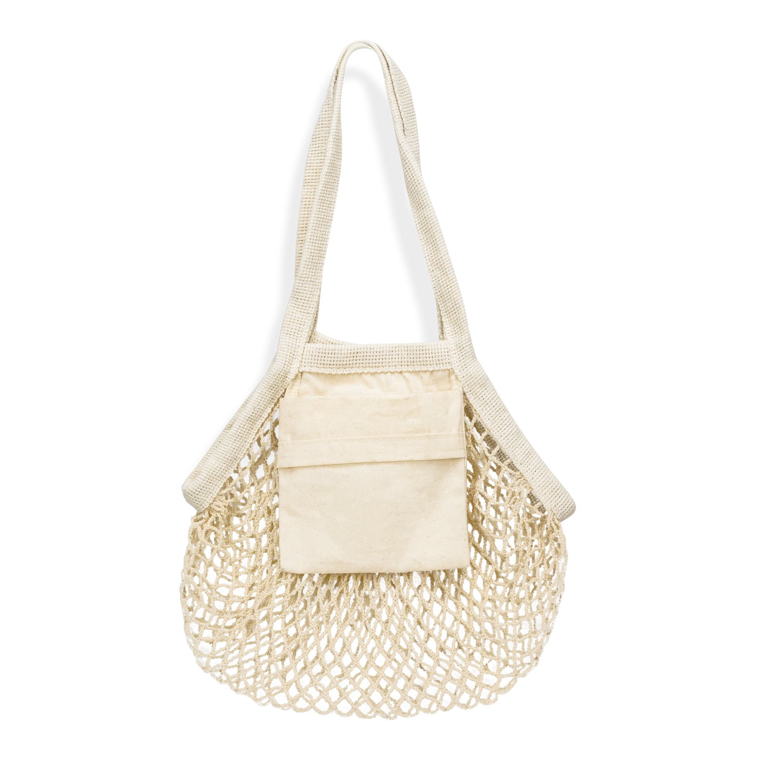 Cotton Mesh Foldaway Small Tote Bag 3L
