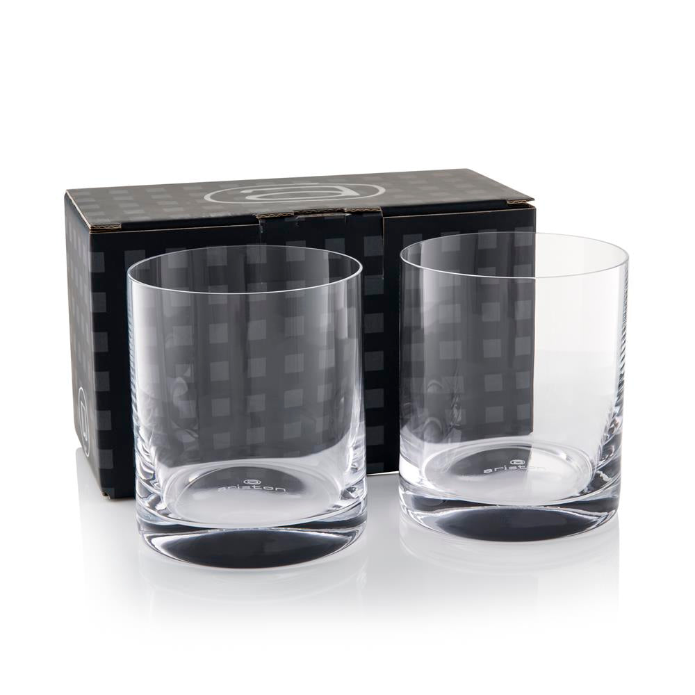 Ariston Whisky Glass 390ml Twin Pack