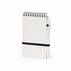 Fanny Wheat Straw Notepad & Pen