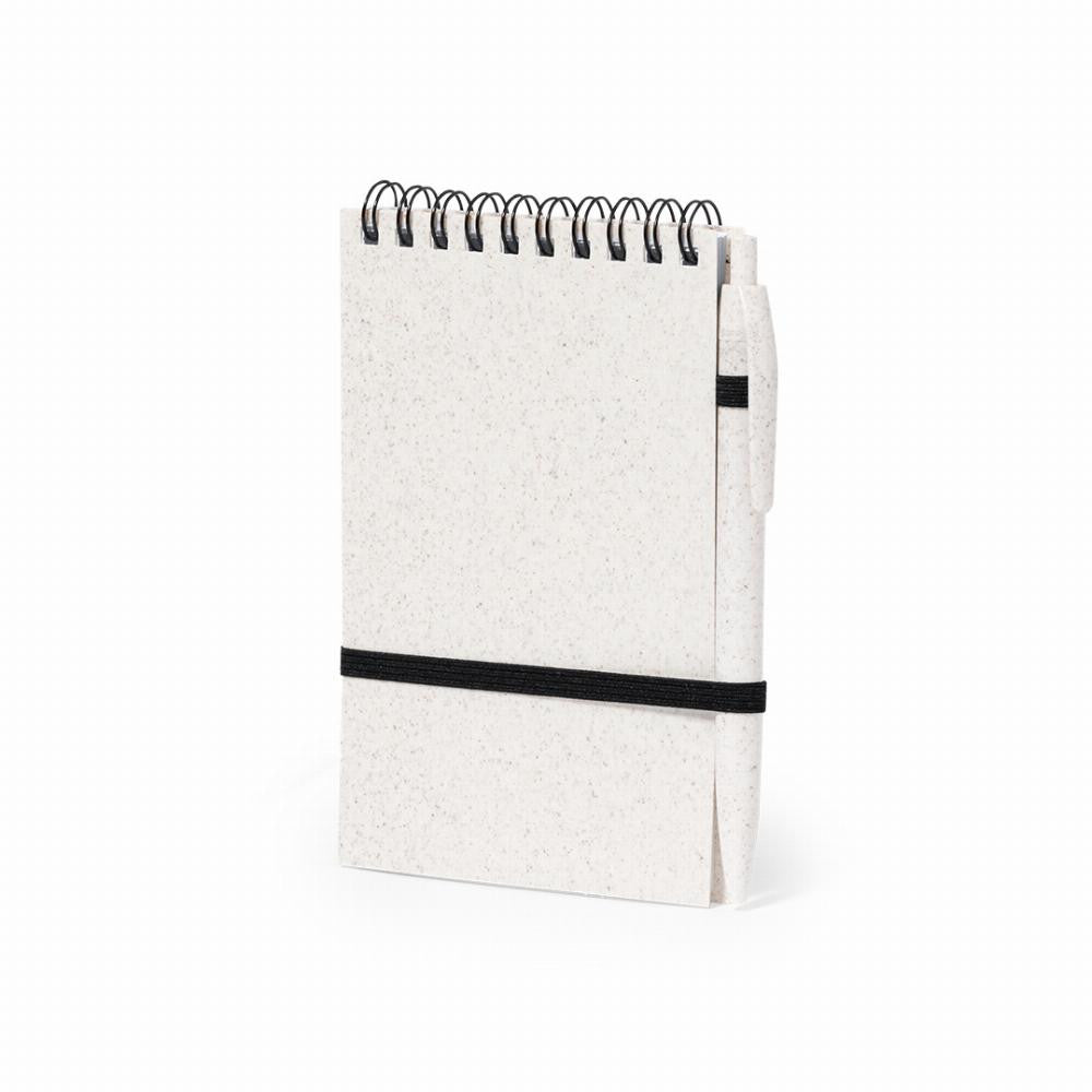 Fanny Wheat Straw Notepad & Pen