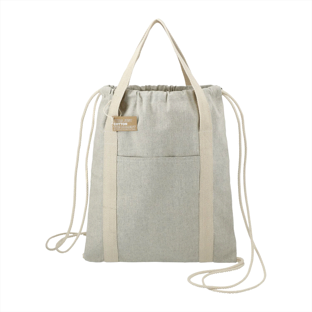 Repose Recycled Cotton Drawstring Bag