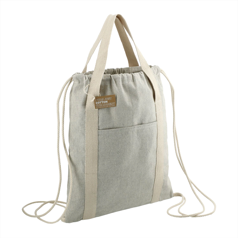 Repose Recycled Cotton Drawstring Bag