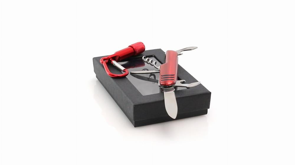 Sufli Knife + Flashlight Set