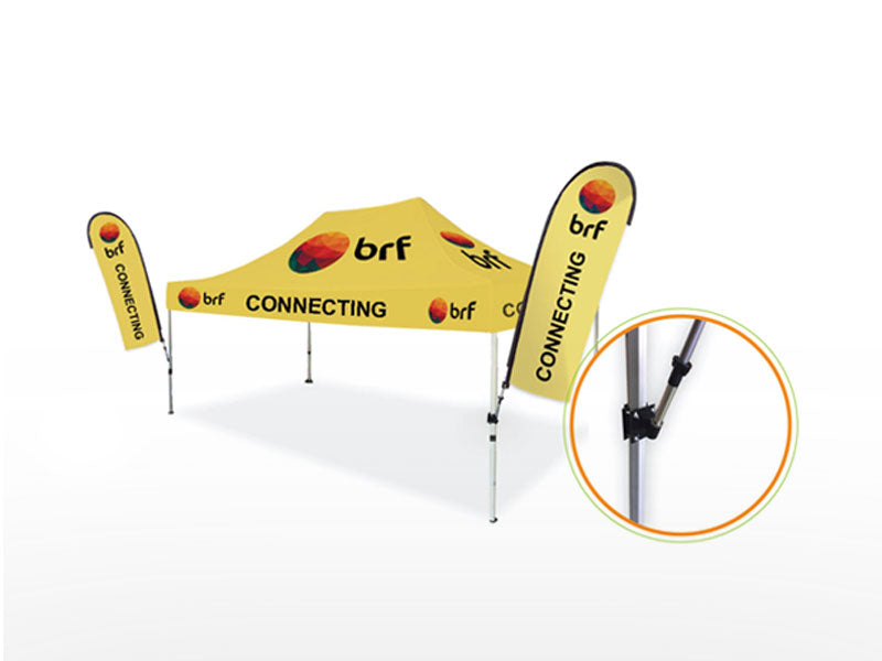 4.5x3m Heavy-Duty Marquee (The Complete Branded Kit)